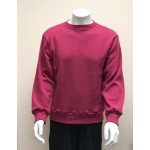 Mens Rib Crew Raspberry